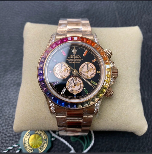 Rolex Daytona- “Rainbow Rosegold”
