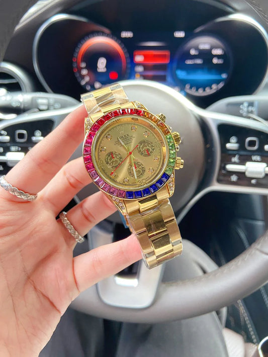 Rolex Daytona- “Rainbow Full Gold”