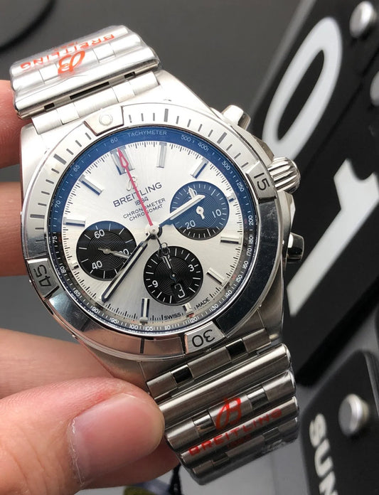 Breitling- Chronomat “Silver Dial”