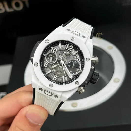 Hublot Big Bang Unico White Ceramic 421.HX.1170.RX 44mm