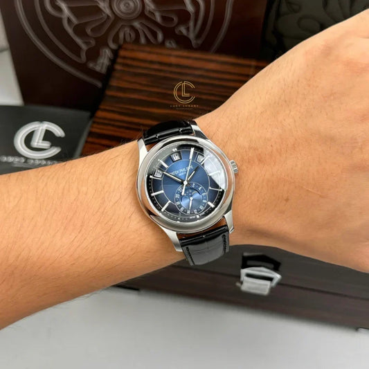 Patek Philippe Complications 5205G-013 40mm Blue Dial Steel
