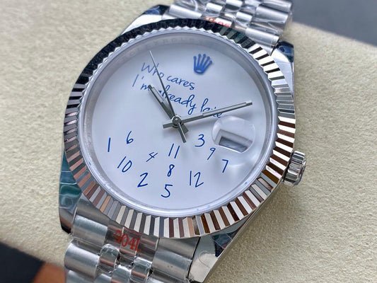 Rolex -"Who cares I'm already late"