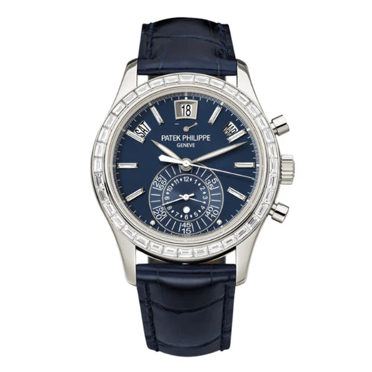 Patek Philippe Complications 5961P-001 40mm Blue Dial Steel