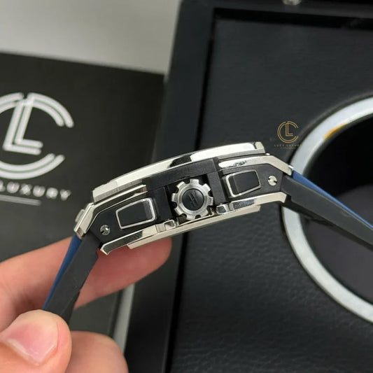 Hublot Spirit Of Big Bang 642.NX.7170.RX 642NX7170RX 44mm Blue Dial Titanium V2