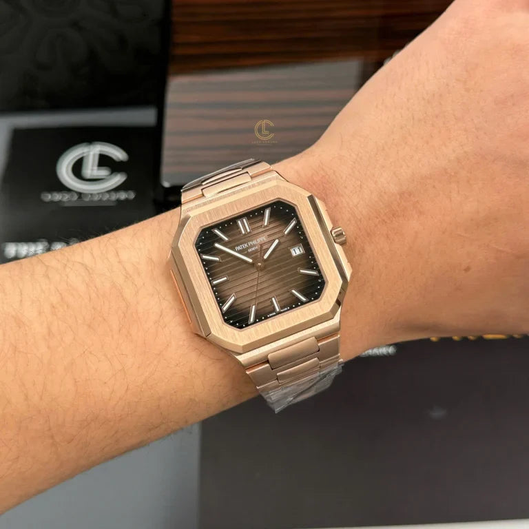 Patek Philippe Cubitus 5821/1AR-001 45mm Chocolate Dial Rose Gold